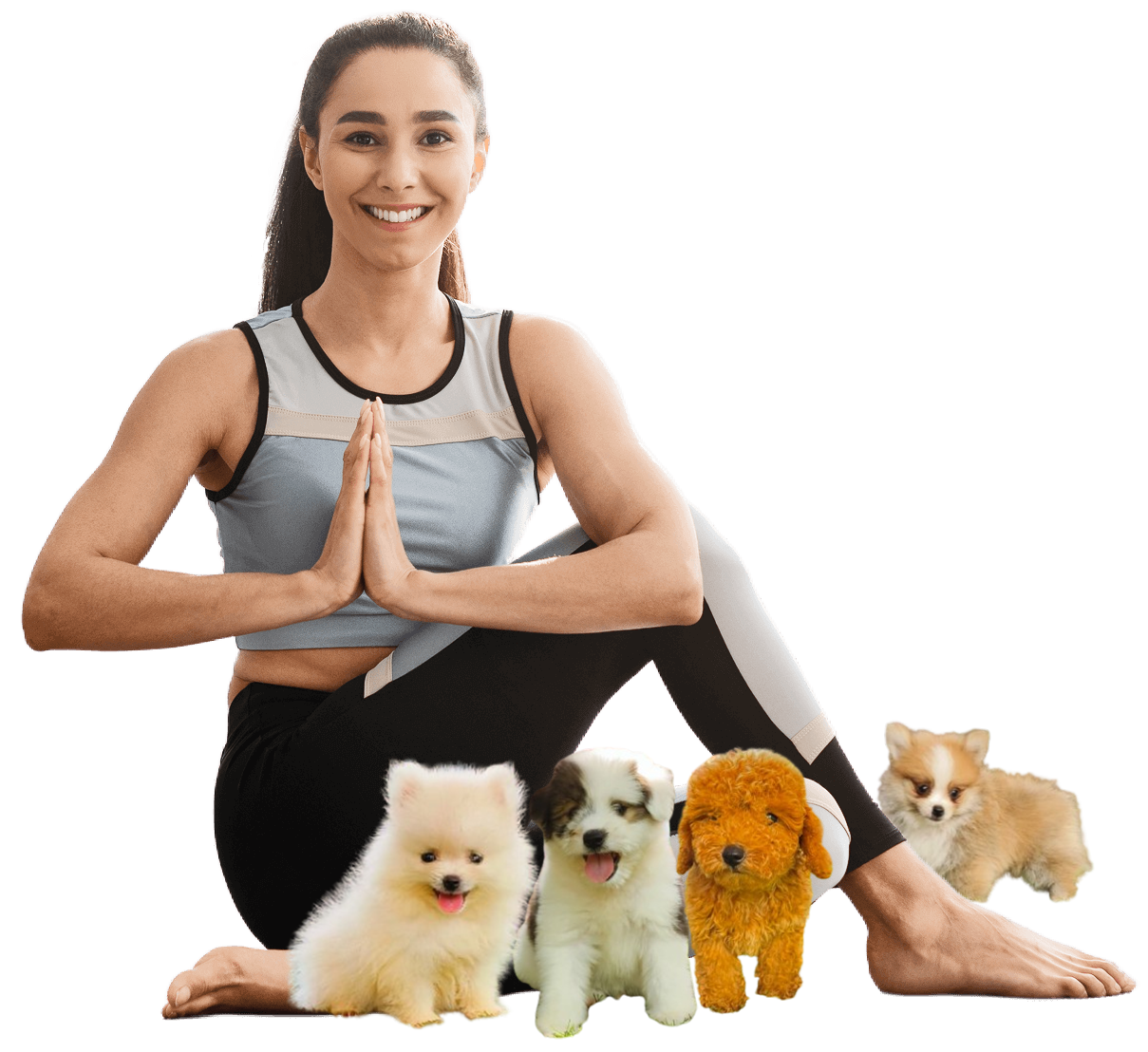 puppy yoga bali rizki oklah