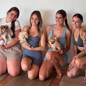 puppy yoga bali rizki yoga yes4