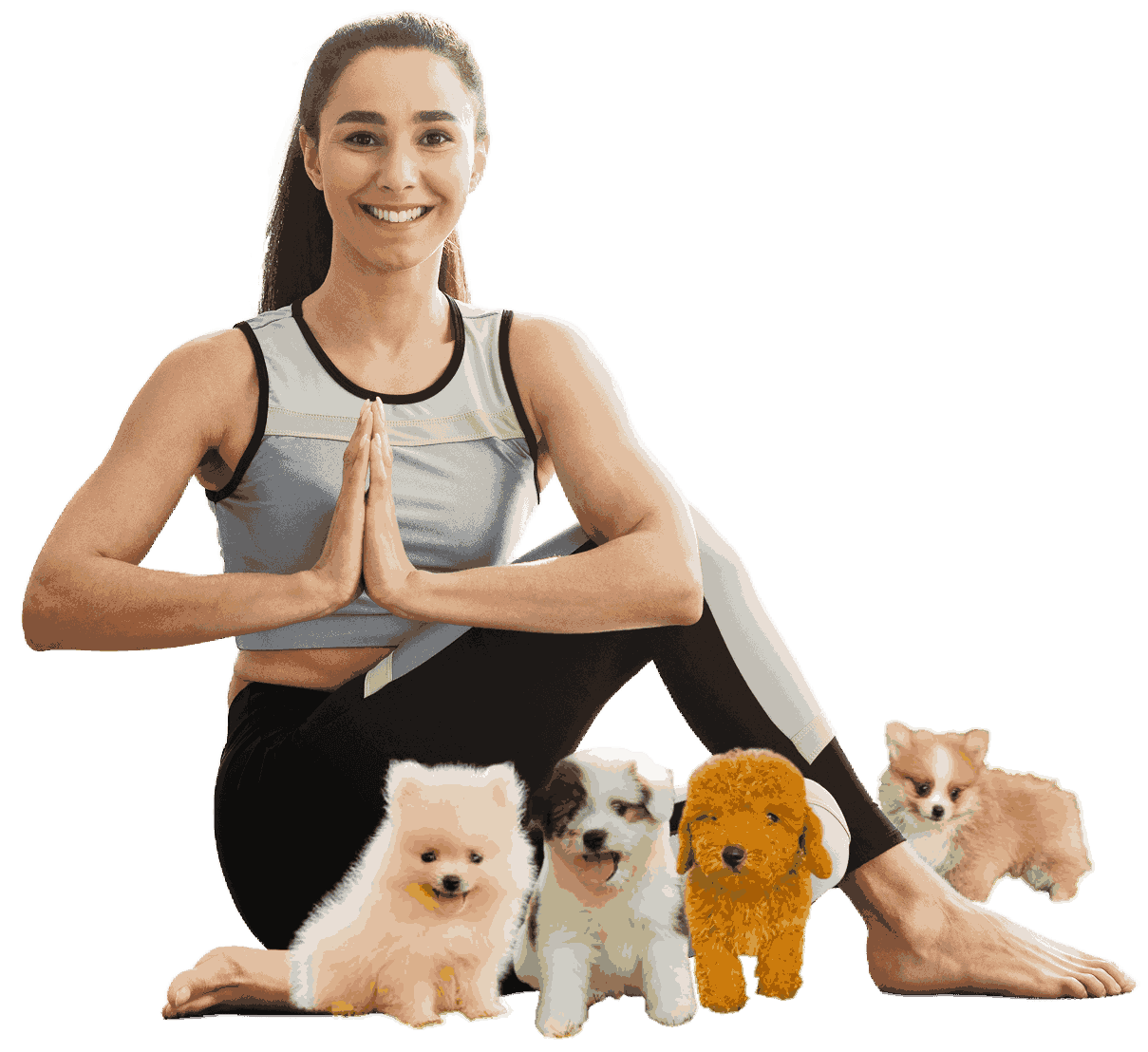 puppy yoga bali rizki oklah 11zon