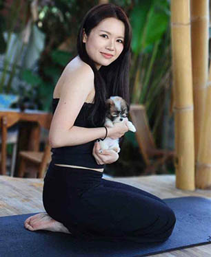 puppy yoga bali ok1