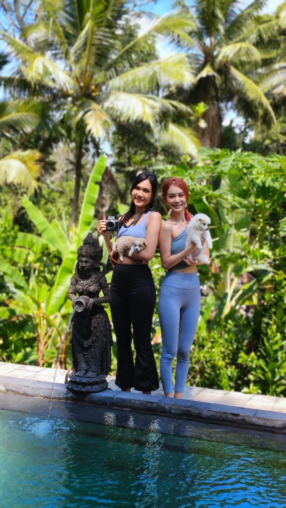 puppy yoga bali rizky baru yes32