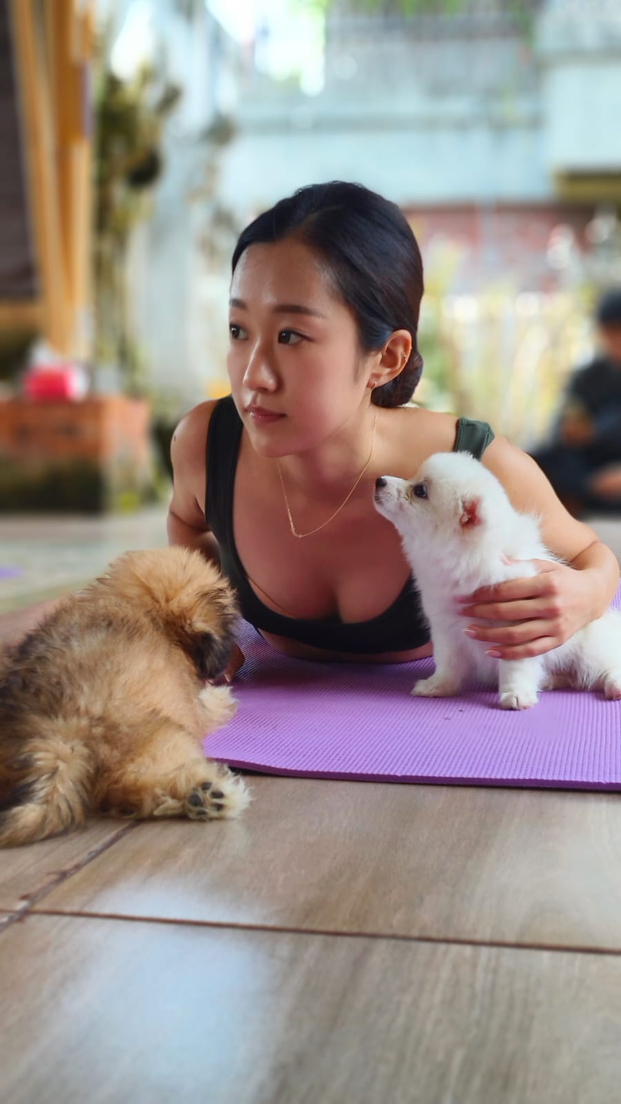 puppy yoga bali rizky baru yes8