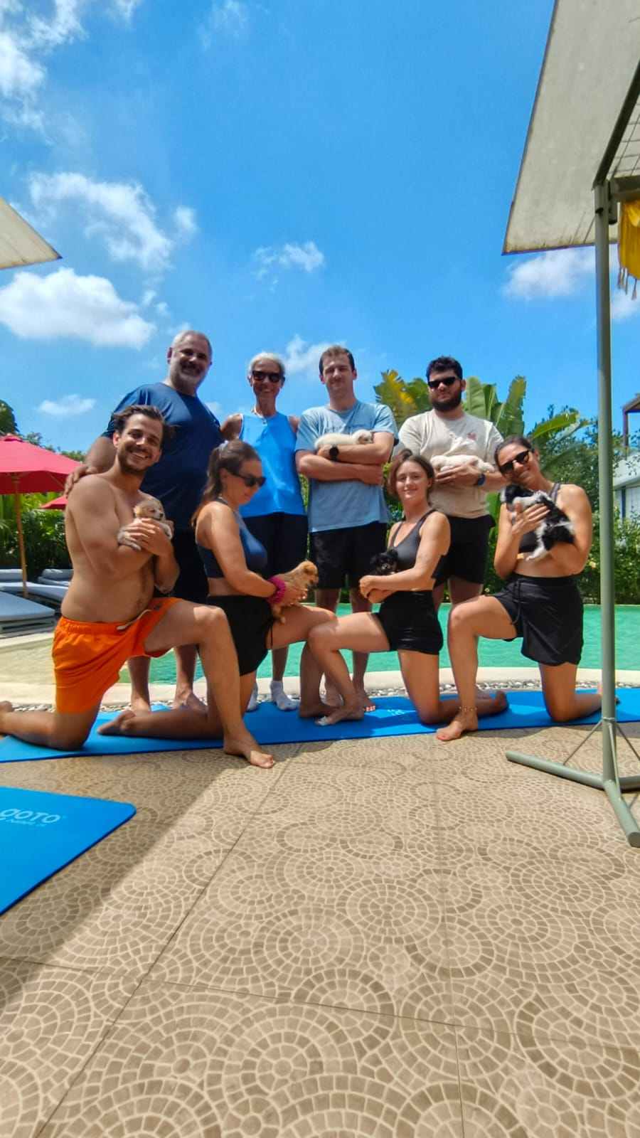Puppy Yoga Bali